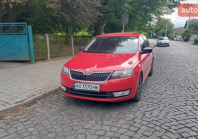 Шкода Рапид 2013 в Мукачеве на Automoto.ua Красный Шкода Рапид, объемом двигателя 1.2 л и пробегом 190 тыс. км за 6800 $, фото 7 на Automoto.ua