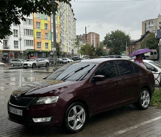 Красный Шкода Рапид, объемом двигателя 1.6 л и пробегом 296 тыс. км за 6700 $, фото 2 на Automoto.ua