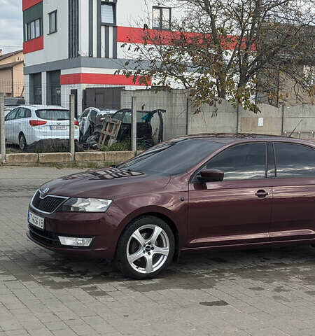 Красный Шкода Рапид, объемом двигателя 1.6 л и пробегом 298 тыс. км за 7000 $, фото 9 на Automoto.ua