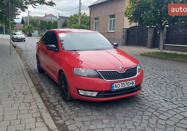 Шкода Рапид 2013 в Мукачеве на Automoto.ua Красный Шкода Рапид, объемом двигателя 1.2 л и пробегом 190 тыс. км за 6800 $, фото 9 на Automoto.ua