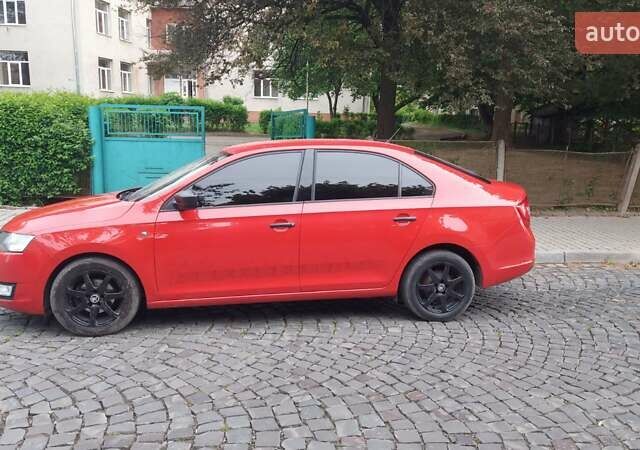 Шкода Рапид 2013 в Мукачеве на Automoto.ua Красный Шкода Рапид, объемом двигателя 1.2 л и пробегом 190 тыс. км за 6800 $, фото 6 на Automoto.ua