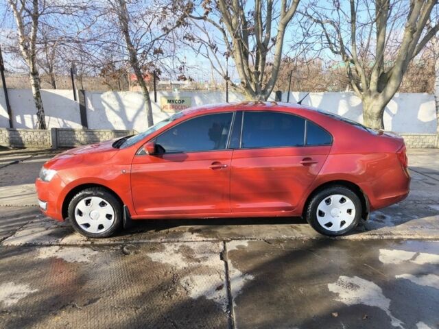 Червоний Шкода Рапід, об'ємом двигуна 1.2 л та пробігом 76 тис. км за 9000 $, фото 1 на Automoto.ua