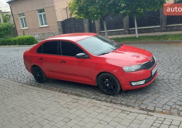 Шкода Рапид 2013 в Мукачеве на Automoto.ua Красный Шкода Рапид, объемом двигателя 1.2 л и пробегом 190 тыс. км за 6800 $, фото 8 на Automoto.ua