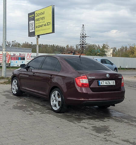 Красный Шкода Рапид, объемом двигателя 1.6 л и пробегом 298 тыс. км за 7000 $, фото 7 на Automoto.ua