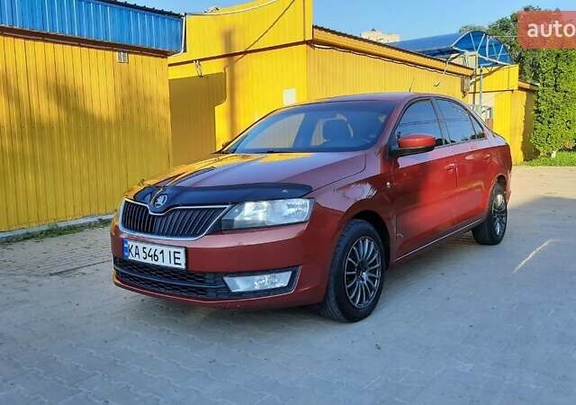Шкода Рапид 2013 в Броварах на Automoto.ua Красный Шкода Рапид, объемом двигателя 1.6 л и пробегом 189 тыс. км за 8200 $, фото 6 на Automoto.ua