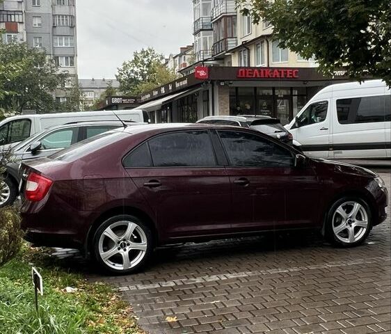 Красный Шкода Рапид, объемом двигателя 1.6 л и пробегом 296 тыс. км за 6700 $, фото 3 на Automoto.ua