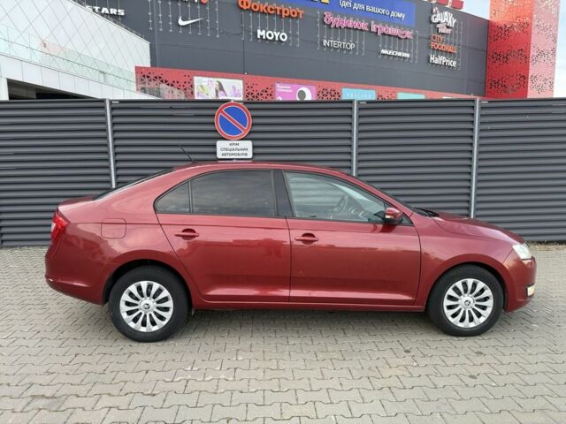 Красный Шкода Рапид, объемом двигателя 1.6 л и пробегом 333 тыс. км за 6500 $, фото 4 на Automoto.ua