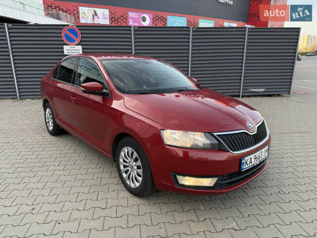 Красный Шкода Рапид, объемом двигателя 1.6 л и пробегом 333 тыс. км за 6500 $, фото 3 на Automoto.ua