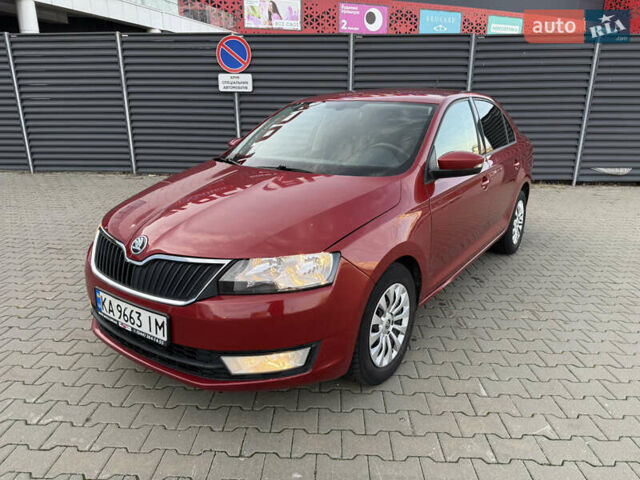 Красный Шкода Рапид, объемом двигателя 1.6 л и пробегом 333 тыс. км за 6500 $, фото 2 на Automoto.ua