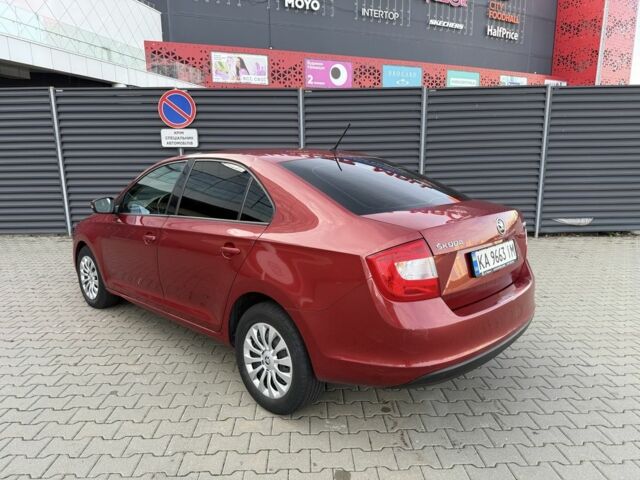 Красный Шкода Рапид, объемом двигателя 1.6 л и пробегом 333 тыс. км за 6500 $, фото 6 на Automoto.ua