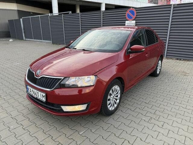 Красный Шкода Рапид, объемом двигателя 1.6 л и пробегом 333 тыс. км за 6500 $, фото 1 на Automoto.ua
