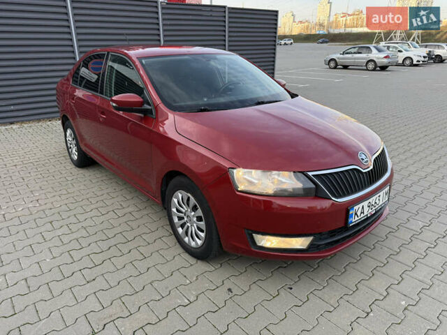 Красный Шкода Рапид, объемом двигателя 1.6 л и пробегом 333 тыс. км за 6500 $, фото 1 на Automoto.ua