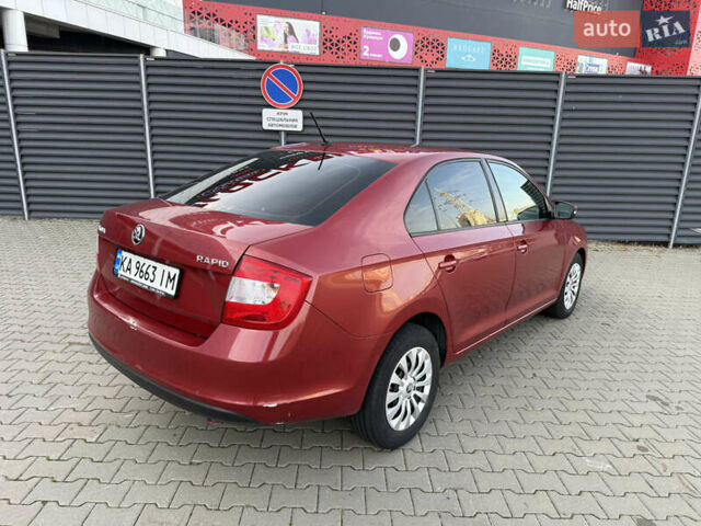 Красный Шкода Рапид, объемом двигателя 1.6 л и пробегом 333 тыс. км за 6500 $, фото 10 на Automoto.ua