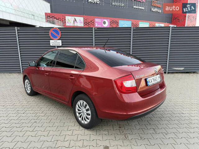 Красный Шкода Рапид, объемом двигателя 1.6 л и пробегом 333 тыс. км за 6500 $, фото 11 на Automoto.ua