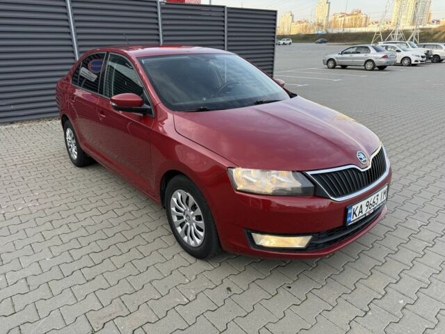 Красный Шкода Рапид, объемом двигателя 1.6 л и пробегом 333 тыс. км за 6500 $, фото 2 на Automoto.ua