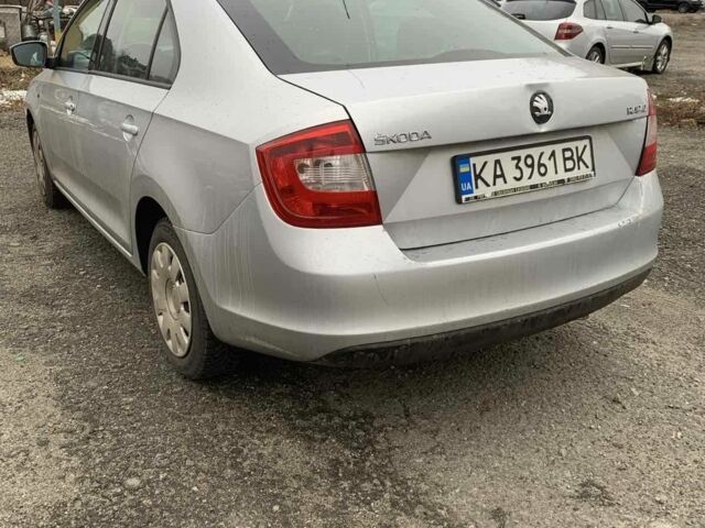 Серый Шкода Рапид, объемом двигателя 1.6 л и пробегом 213 тыс. км за 7000 $, фото 2 на Automoto.ua