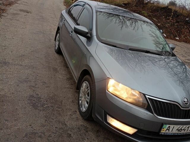 Серый Шкода Рапид, объемом двигателя 1.6 л и пробегом 270 тыс. км за 5800 $, фото 1 на Automoto.ua