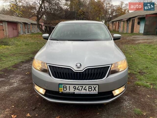 Серый Шкода Рапид, объемом двигателя 1.6 л и пробегом 127 тыс. км за 10000 $, фото 4 на Automoto.ua
