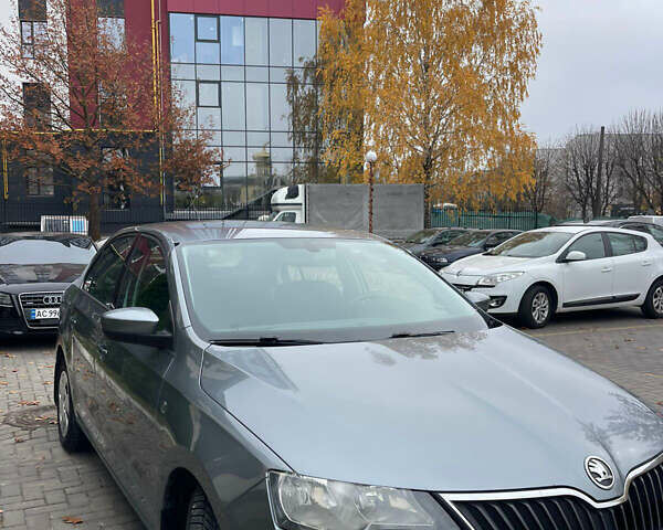 Серый Шкода Рапид, объемом двигателя 1.6 л и пробегом 178 тыс. км за 8500 $, фото 1 на Automoto.ua