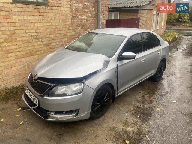 Сірий Шкода Рапід, об'ємом двигуна 1.2 л та пробігом 117 тис. км за 3000 $, фото 3 на Automoto.ua