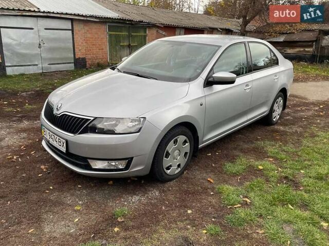 Серый Шкода Рапид, объемом двигателя 1.6 л и пробегом 127 тыс. км за 10000 $, фото 3 на Automoto.ua