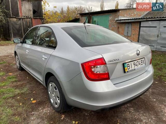 Серый Шкода Рапид, объемом двигателя 1.6 л и пробегом 127 тыс. км за 10000 $, фото 11 на Automoto.ua