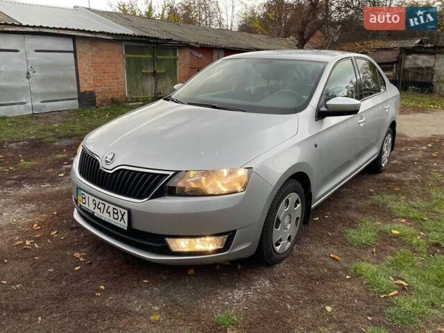 Серый Шкода Рапид, объемом двигателя 1.6 л и пробегом 127 тыс. км за 10000 $, фото 9 на Automoto.ua