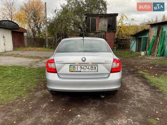 Серый Шкода Рапид, объемом двигателя 1.6 л и пробегом 127 тыс. км за 10000 $, фото 13 на Automoto.ua