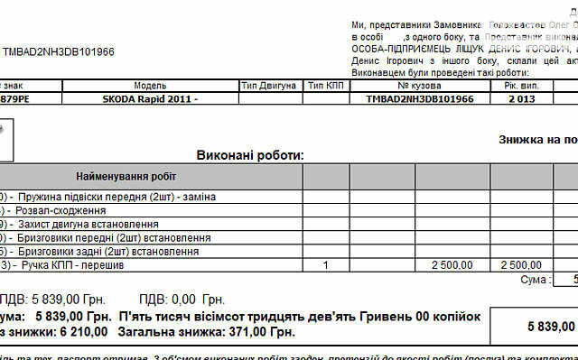 Серый Шкода Рапид, объемом двигателя 1.6 л и пробегом 257 тыс. км за 7900 $, фото 23 на Automoto.ua