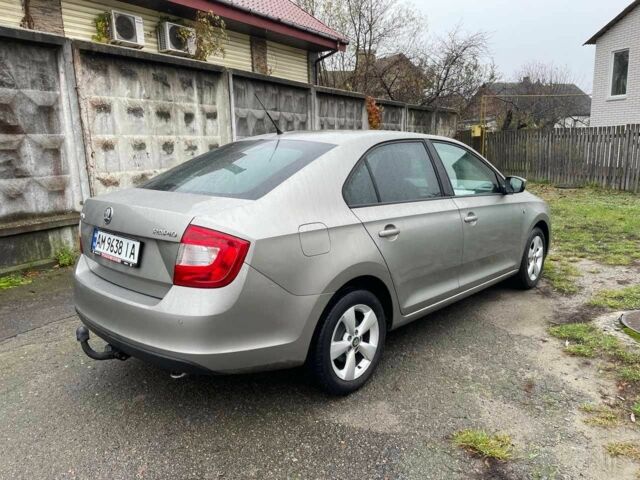 Серый Шкода Рапид, объемом двигателя 1.2 л и пробегом 183 тыс. км за 7300 $, фото 4 на Automoto.ua