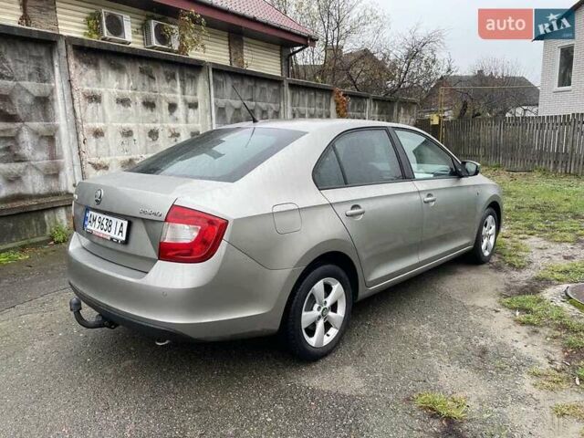Серый Шкода Рапид, объемом двигателя 1.2 л и пробегом 183 тыс. км за 7300 $, фото 4 на Automoto.ua