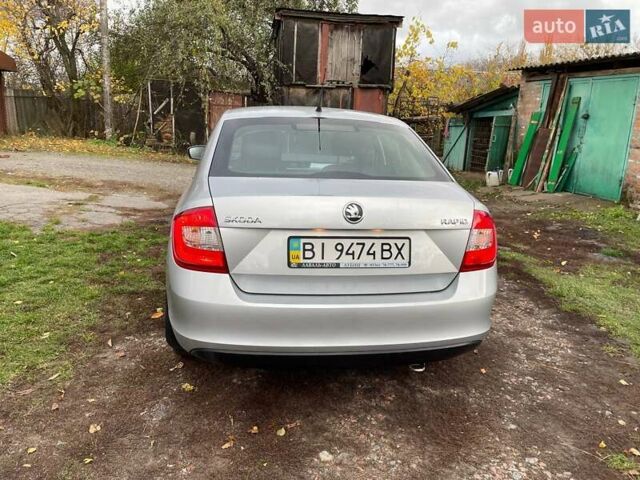 Серый Шкода Рапид, объемом двигателя 1.6 л и пробегом 127 тыс. км за 10000 $, фото 10 на Automoto.ua