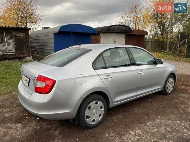 Серый Шкода Рапид, объемом двигателя 1.6 л и пробегом 127 тыс. км за 10000 $, фото 12 на Automoto.ua