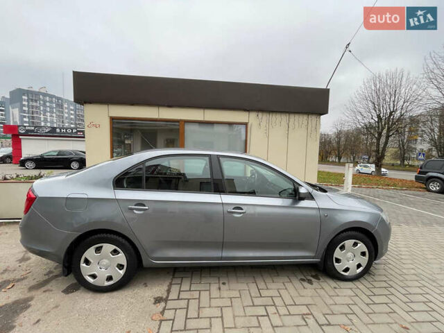 Серый Шкода Рапид, объемом двигателя 1.6 л и пробегом 178 тыс. км за 8500 $, фото 3 на Automoto.ua