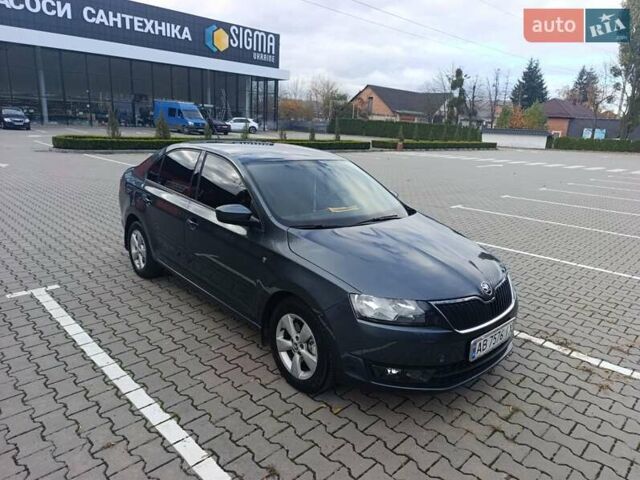 Шкода Рапід 2014 у Вінниці на Automoto.ua Сірий Шкода Рапід, об'ємом двигуна 1.6 л та пробігом 214 тис. км за 7600 $, фото 9 на Automoto.ua