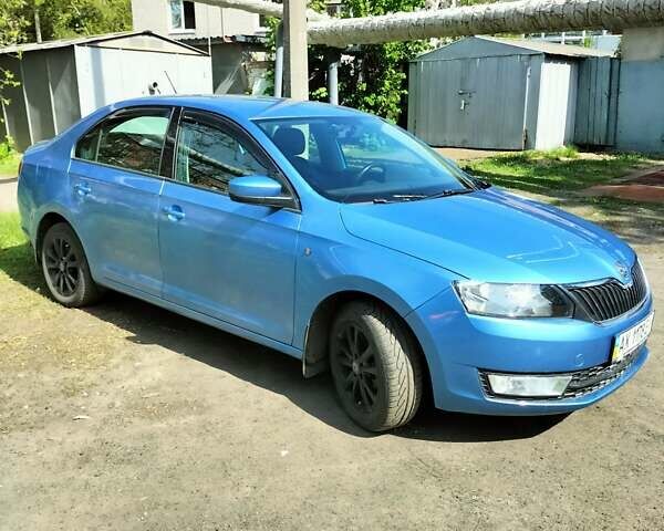 Синий Шкода Рапид, объемом двигателя 1.2 л и пробегом 170 тыс. км за 6666 $, фото 2 на Automoto.ua
