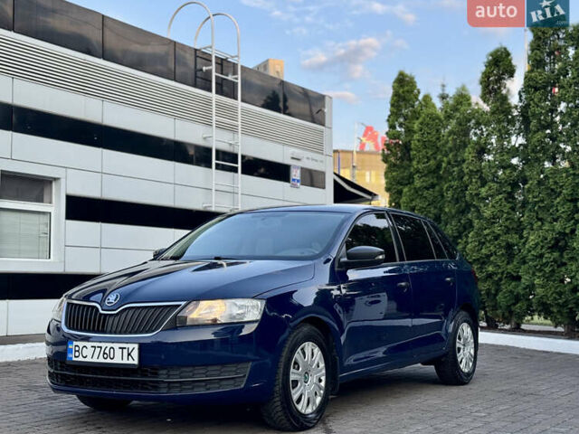 Синій Шкода Рапід, об'ємом двигуна 1.4 л та пробігом 320 тис. км за 5800 $, фото 1 на Automoto.ua