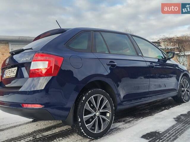 Синій Шкода Рапід, об'ємом двигуна 1.6 л та пробігом 219 тис. км за 10495 $, фото 10 на Automoto.ua