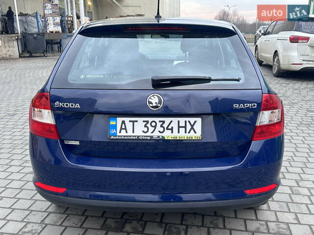 Синий Шкода Рапид, объемом двигателя 1.42 л и пробегом 238 тыс. км за 5999 $, фото 5 на Automoto.ua