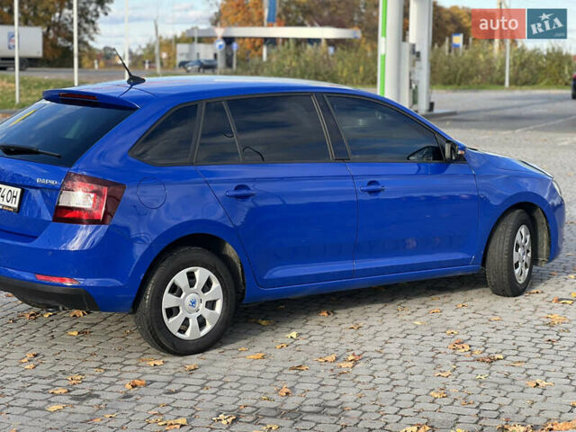 Шкода Рапід 2018 у Стрые на Automoto.ua Синій Шкода Рапід, об'ємом двигуна 1 л та пробігом 150 тис. км за 8699 $, фото 3 на Automoto.ua