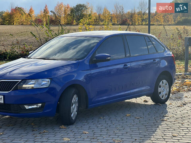 Шкода Рапід 2018 у Стрые на Automoto.ua Синій Шкода Рапід, об'ємом двигуна 1 л та пробігом 150 тис. км за 8699 $, фото 8 на Automoto.ua