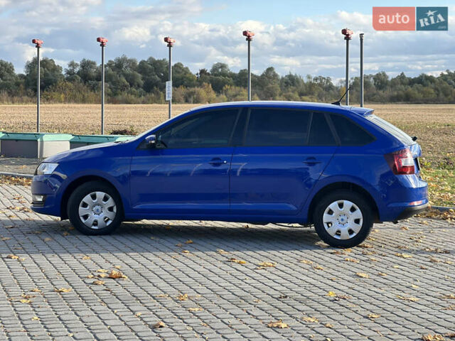 Шкода Рапід 2018 у Стрые на Automoto.ua Синій Шкода Рапід, об'ємом двигуна 1 л та пробігом 150 тис. км за 8699 $, фото 6 на Automoto.ua