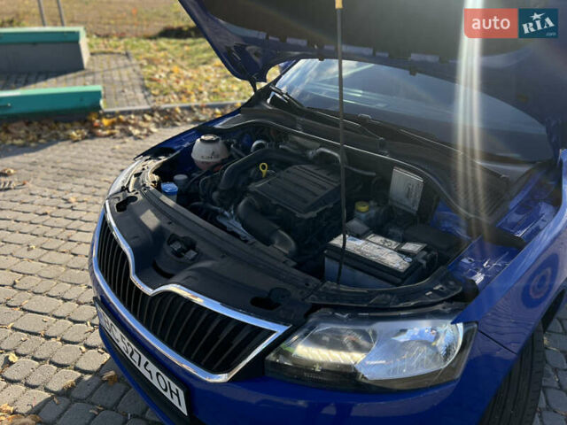 Шкода Рапід 2018 у Стрые на Automoto.ua Синій Шкода Рапід, об'ємом двигуна 1 л та пробігом 150 тис. км за 8699 $, фото 39 на Automoto.ua
