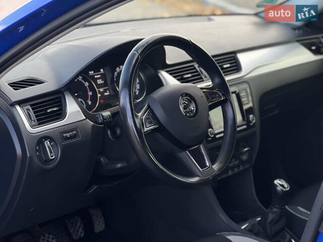 Шкода Рапід 2018 у Стрые на Automoto.ua Синій Шкода Рапід, об'ємом двигуна 1 л та пробігом 150 тис. км за 8699 $, фото 11 на Automoto.ua