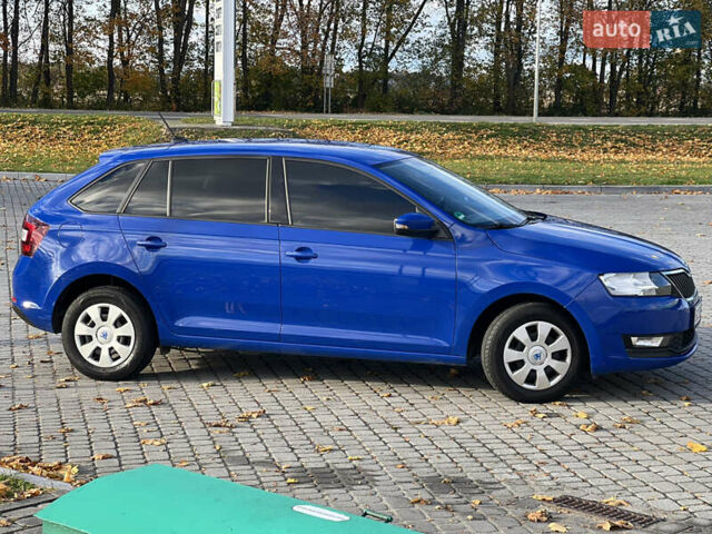 Шкода Рапід 2018 у Стрые на Automoto.ua Синій Шкода Рапід, об'ємом двигуна 1 л та пробігом 150 тис. км за 8699 $, фото 2 на Automoto.ua