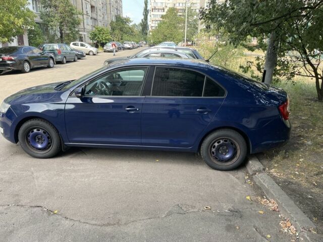 Синий Шкода Рапид, объемом двигателя 1.6 л и пробегом 320 тыс. км за 6500 $, фото 2 на Automoto.ua