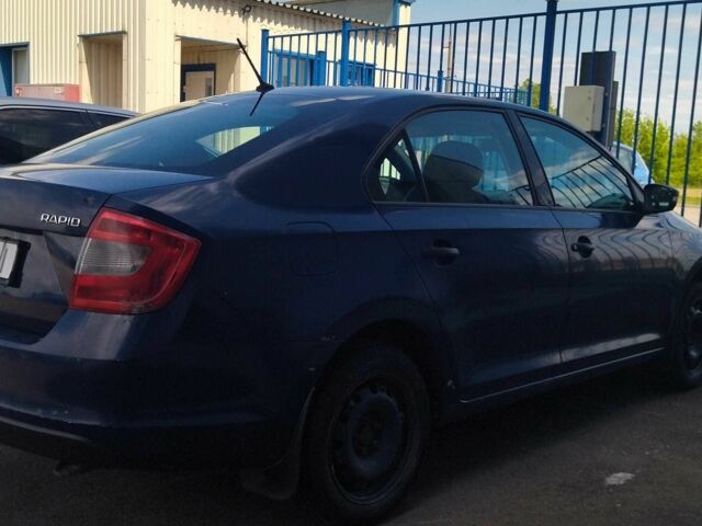 Синий Шкода Рапид, объемом двигателя 1.6 л и пробегом 1 тыс. км за 4733 $, фото 3 на Automoto.ua