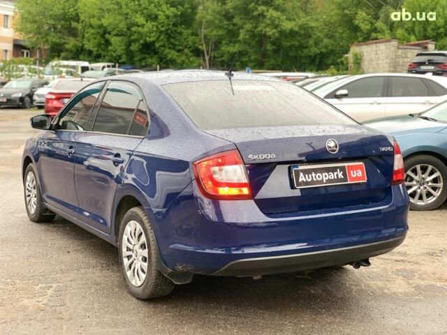 Синий Шкода Рапид, объемом двигателя 1.6 л и пробегом 118 тыс. км за 9190 $, фото 6 на Automoto.ua