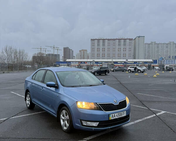 Синий Шкода Рапид, объемом двигателя 1.6 л и пробегом 258 тыс. км за 7850 $, фото 10 на Automoto.ua