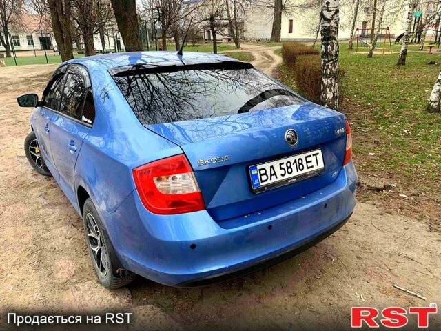 Синий Шкода Рапид, объемом двигателя 1.2 л и пробегом 161 тыс. км за 6300 $, фото 9 на Automoto.ua